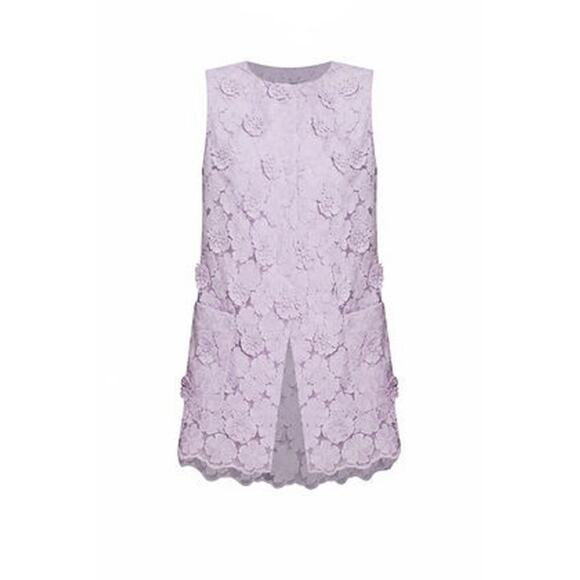 TUCKERNUCK Lilac Floral Delphine Top Size L NWT Retail $248 Tuckernuck - Picture 8 of 8